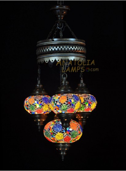 Mozaik Lamba 4 Lu Sultan Set-Avize-03
